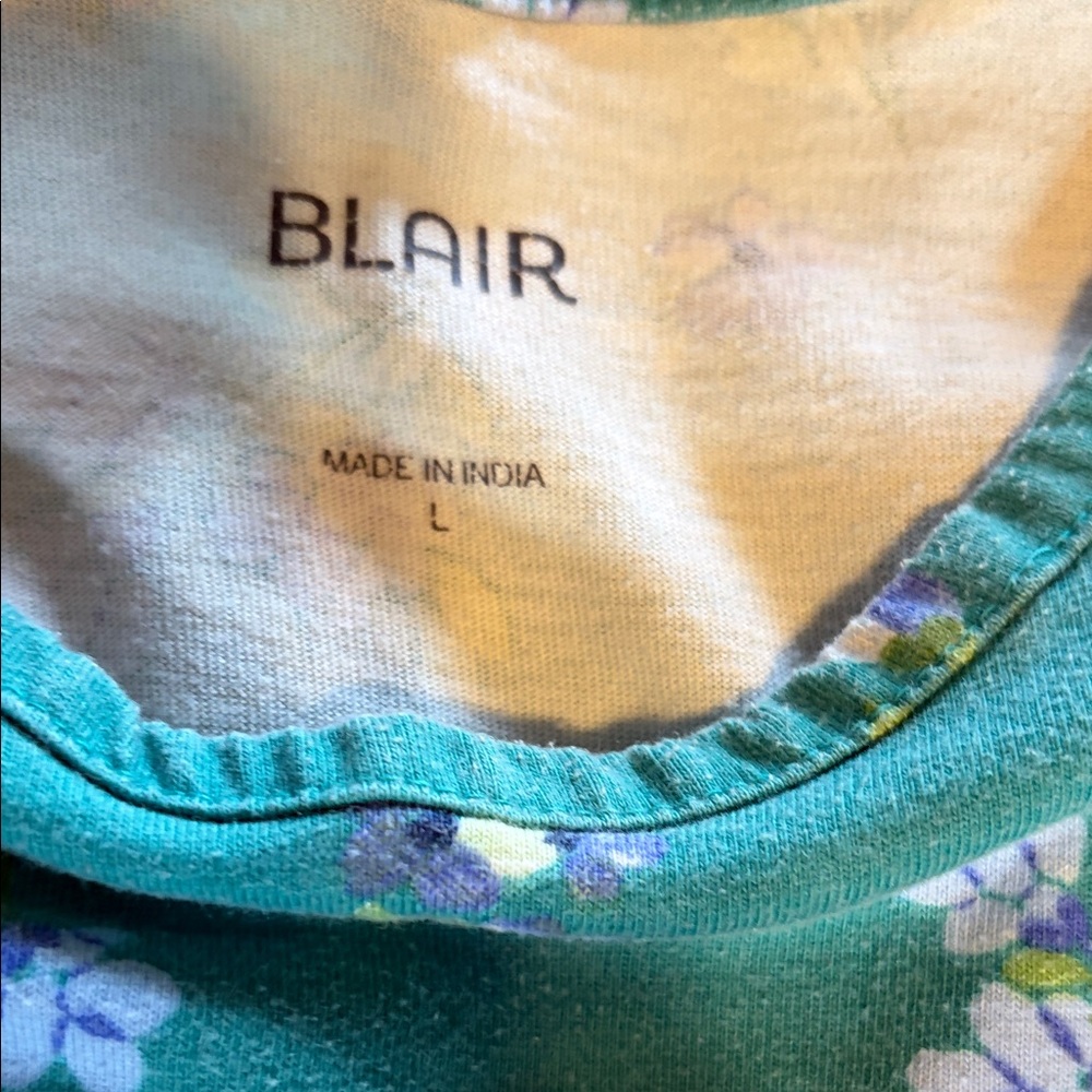 Blair Women’s Long-Sleeve Tees in Teal, Purple & Lavender - Picture 4 of 4